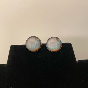 Death Star Stud Earrings